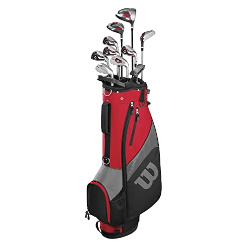 WILSON Men's Profile SGI Complete Golf Club Package Set - Men's and Senior