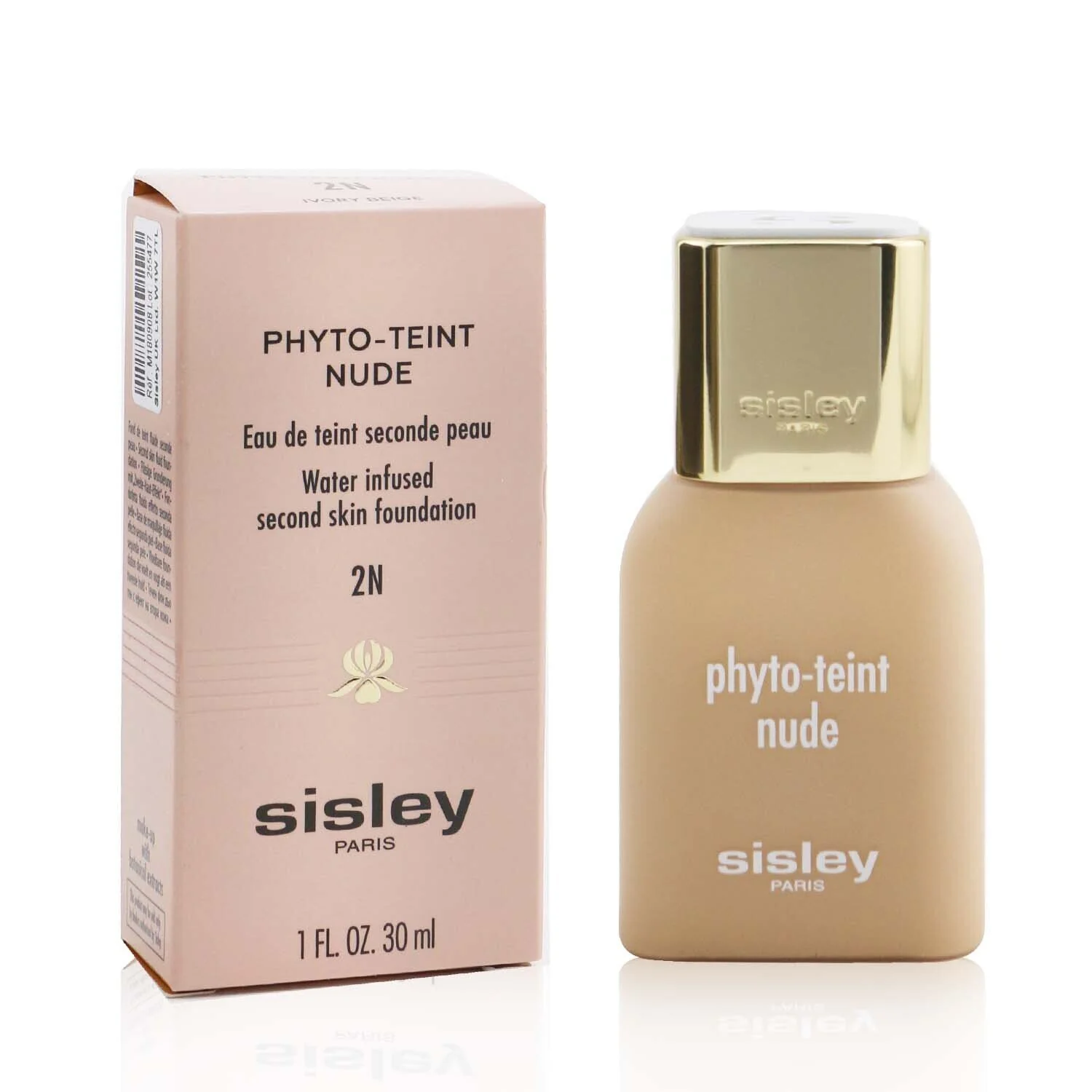 Sisley Phyto Teint Nude Water Infused Second Skin Foundation - # 1W Cream  30ml/1oz