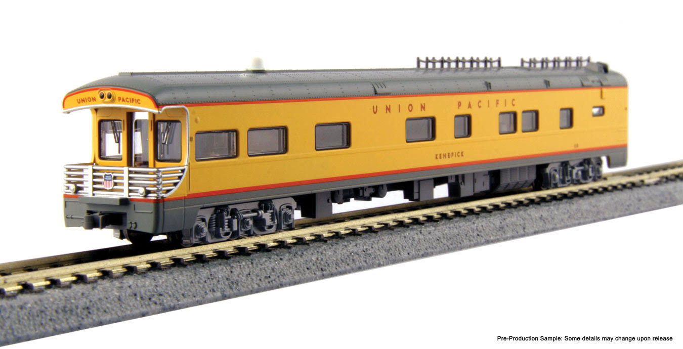 Kato N 106086 Excursion Train 7-Car Set, Union Pacific