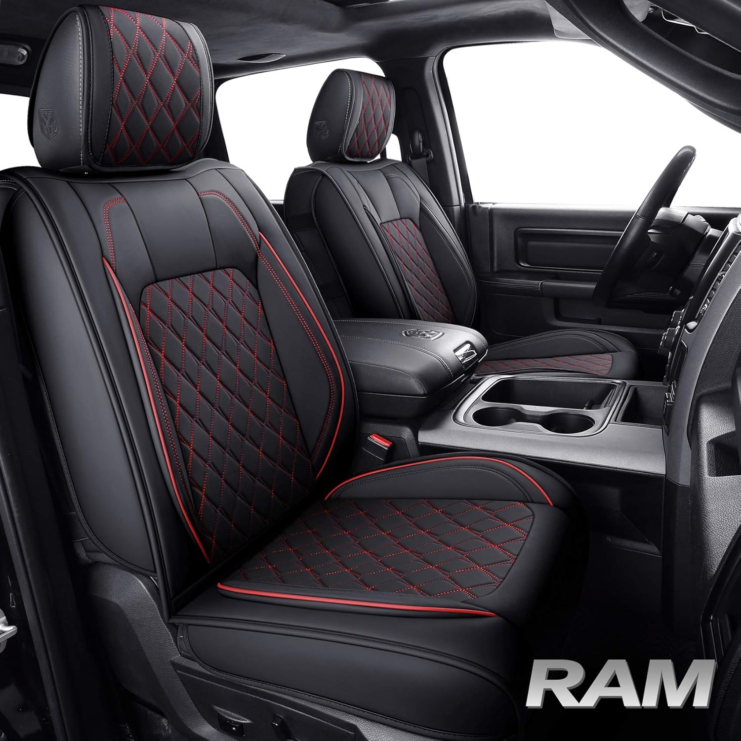 Aierxuan Car Seat Covers for Dodge Ram Custom Fit 2009-2022 1500