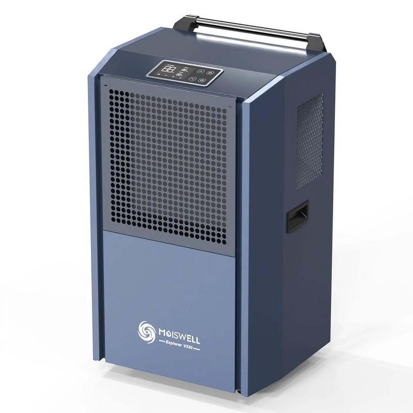Moiswell 305 Pint Commercial Dehumidifier for Industrial Sites, Dehumidifiers with Drain Hose for Warehouse, Large Spaces Basements