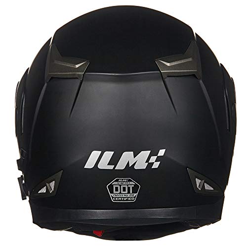 ILM Bluetooth Integrated Modular Flip up Full Face Motorcycle Helmet Sun Shield Mp3 Intercom Model 953/953 PRO