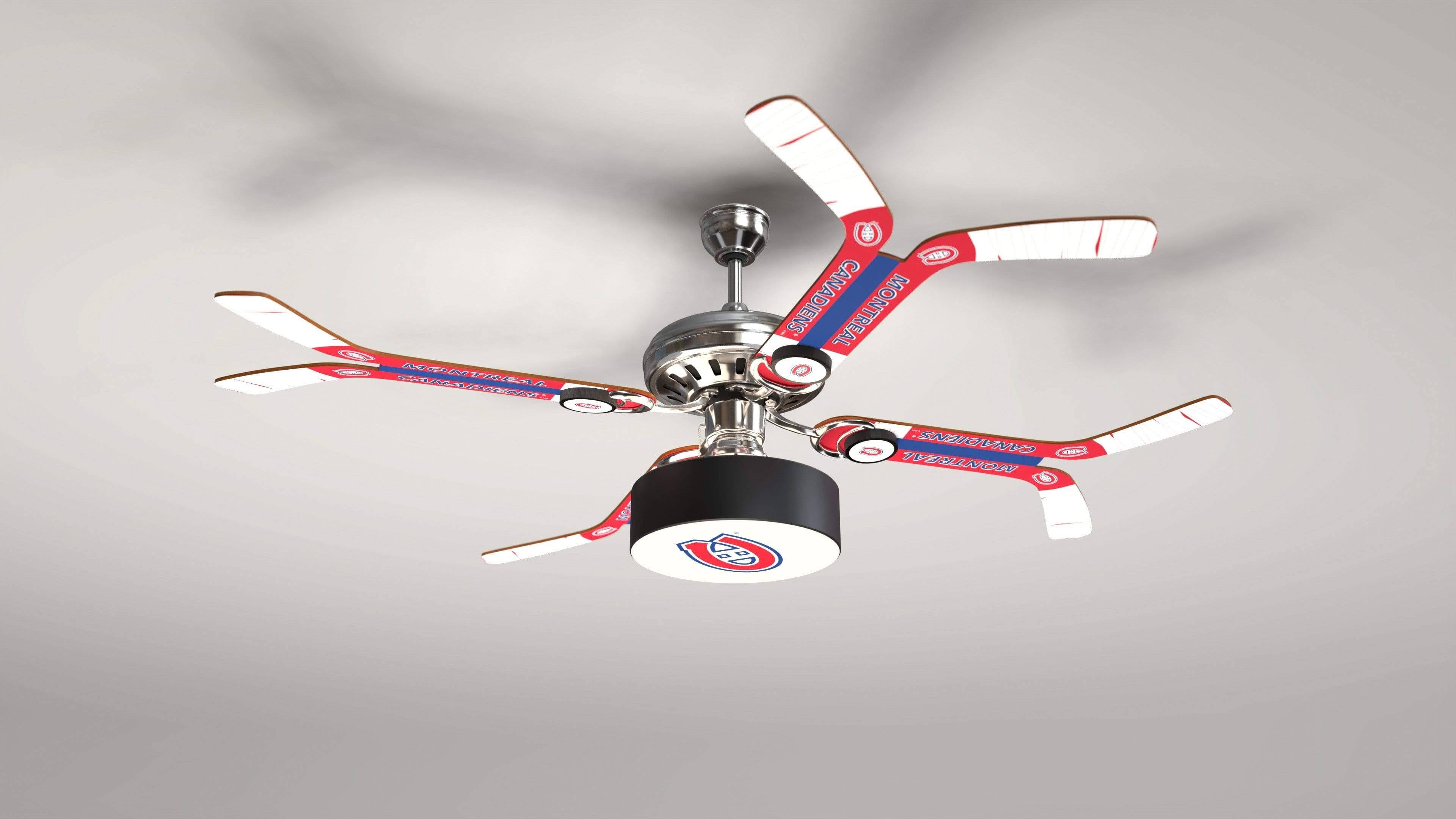 Montreal Canadiens NHL Hockey Ceiling Fan Hockey / Home / Puck 4141181
