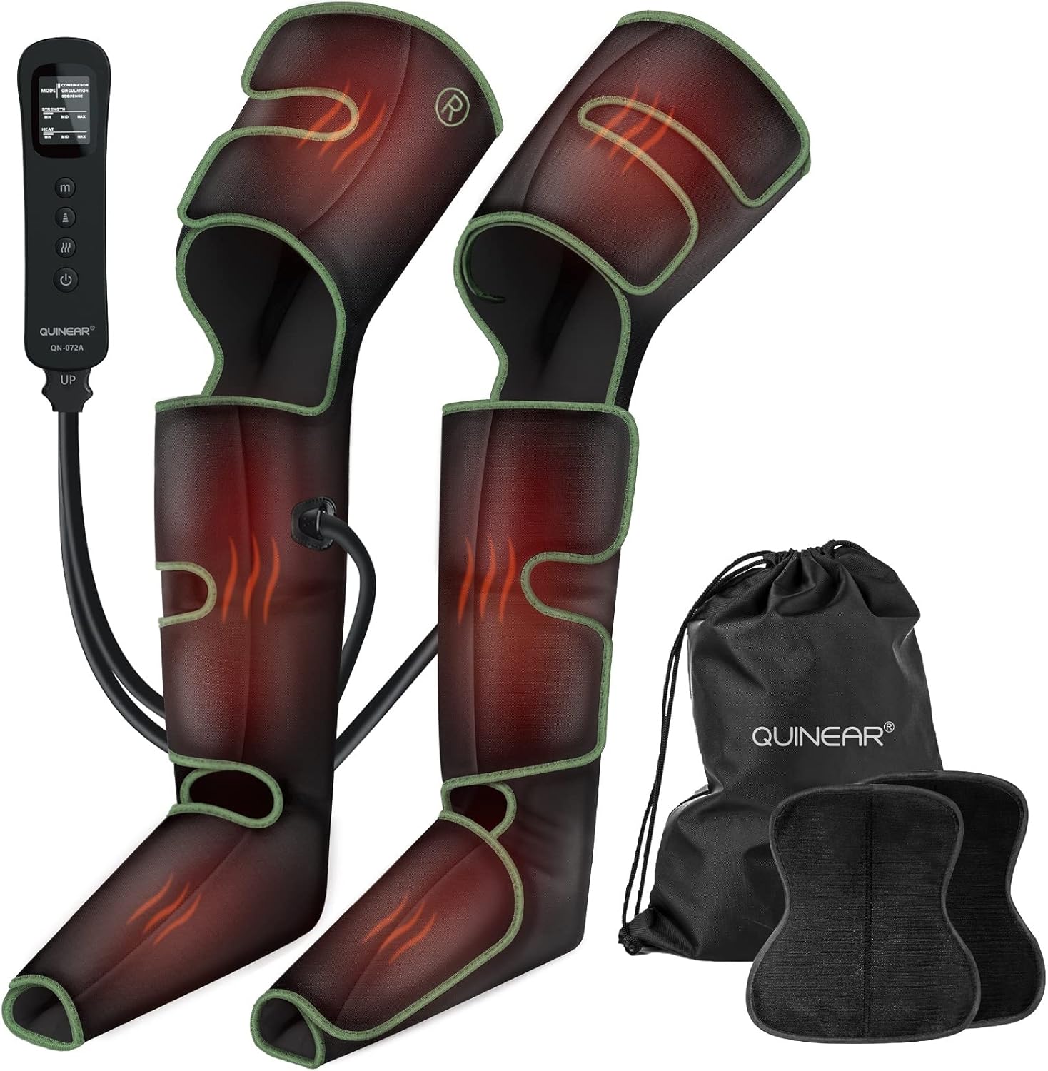 QUINEAR Leg Massager with Heat and Compression