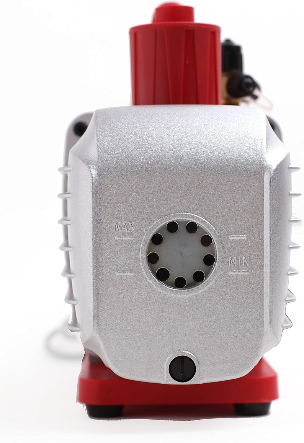 Kozyvacu 8CFM Two-Stage Rotary Vane Professional Vacuum Pump (25 Micron, 3/4HP) for HVAC/Auto AC Refrigerant Recharging, Degassing Wine or epoxy