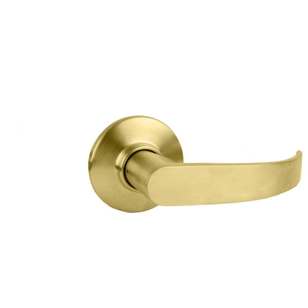Schlage S170NEP606 Neptune Single Dummy Door Lever Satin Brass