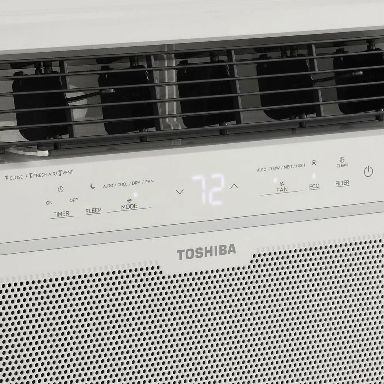 Restored Toshiba Window Air Conditioner/Dehumidifier with Remote (Refurbished)