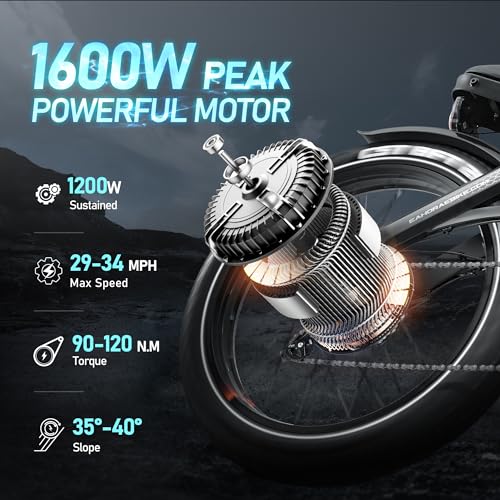 Romeo Pro/Romeo Ⅱ[2024 New]1200W/2500W Dual Motor 60Ah Adult Electric Bikes
