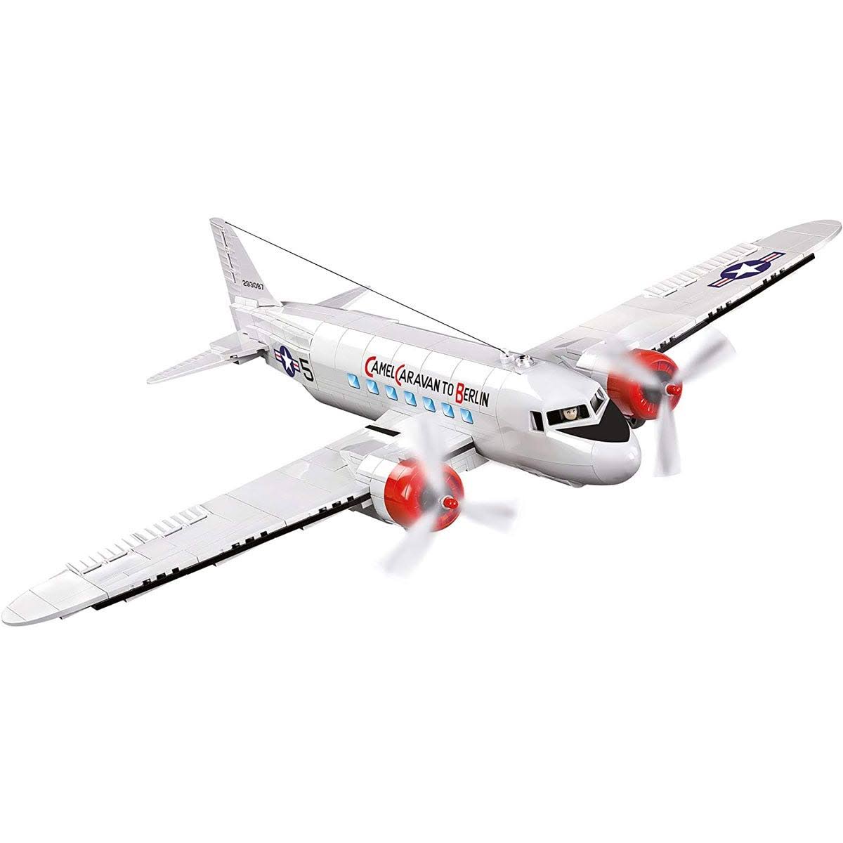 Cobi Historical Collection C-47 Skytrain - Berlin AirLift Multicolor