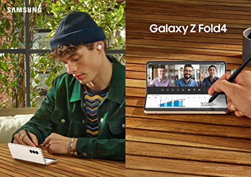 SAMSUNG Galaxy Z Fold 4 5G US Version, 512GB, Burgundy - Unlocked (Renewed)