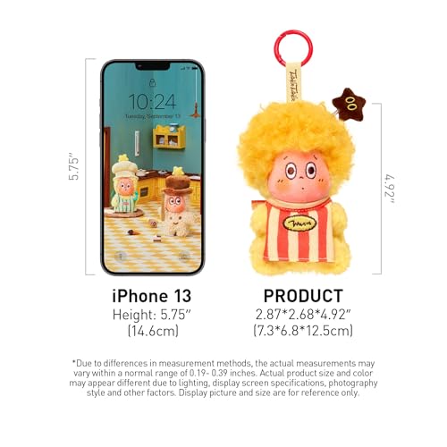 POP MART Twinkle Twinkle Be a Little Star Series - Plush Pendant Blind Box, Random Design Action Figures Collectible Toys Home Decorations