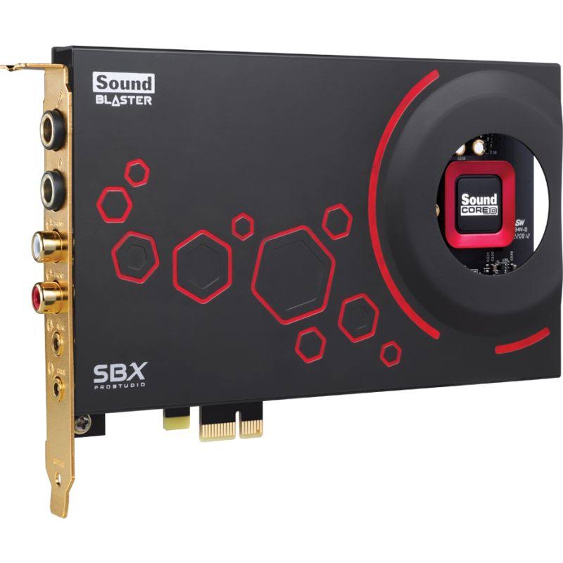 Creative Sound Blaster ZxR PCIe Sound Card - 5.1 Channel