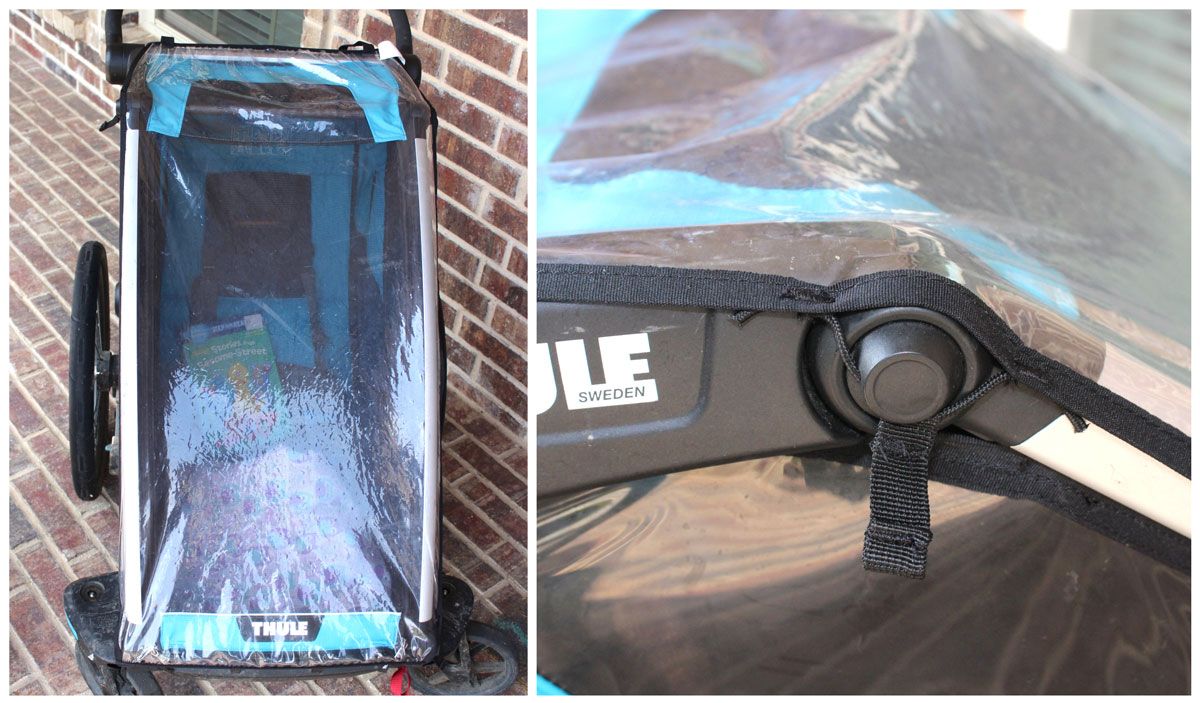 THULE CROSS DOUBLE STROLLER BIKE TRAILER