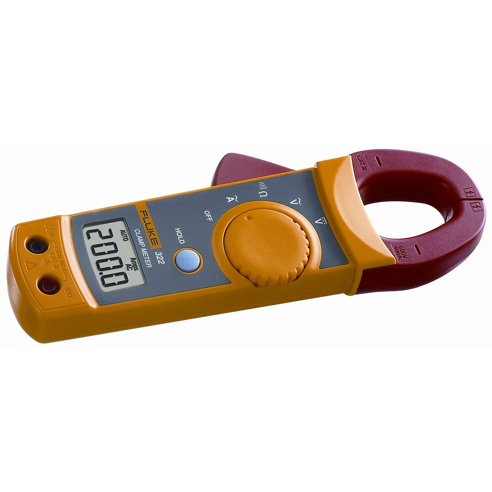 Fluke 322 Clamp Meter with Soft Carrying Case