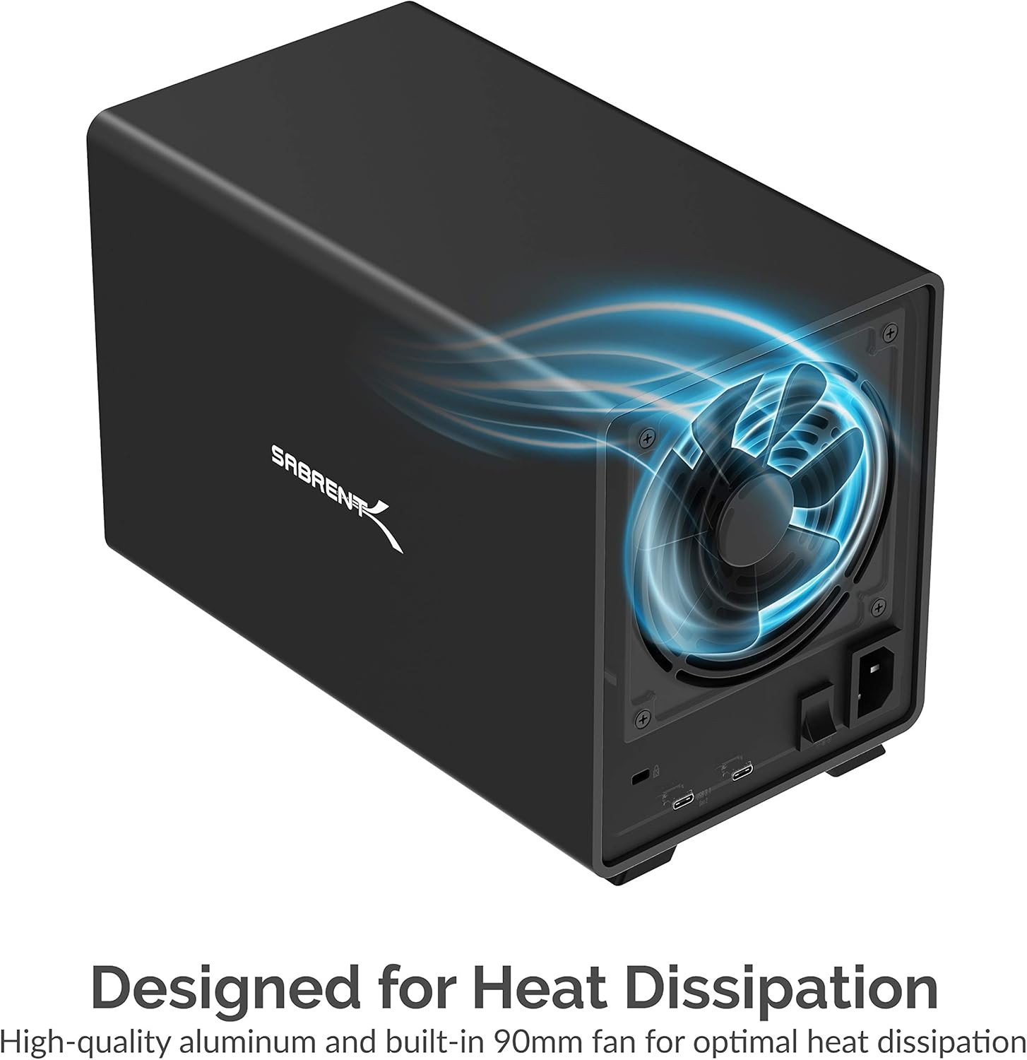SABRENT USB 3.0 to SATA I/II/III Dual Bay External Hard Drive Docking Station for 2.5 or 3.5in HDD