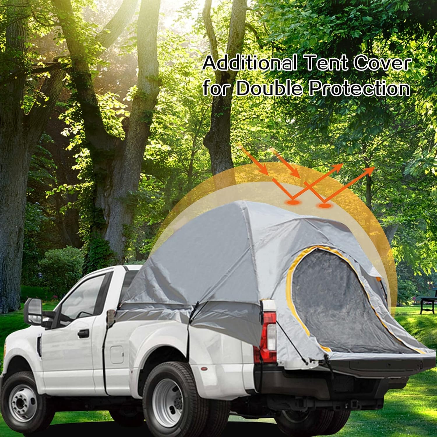 Truck Tent for 5.5 FT Bed - 6.5 Foot Bed