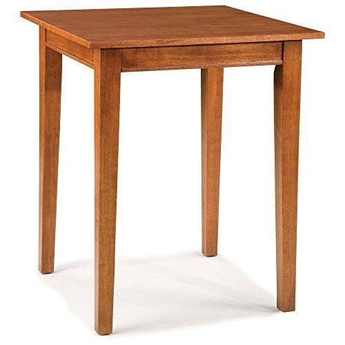 Home Style 5180-35 Arts and Crafts Bistro Table Cottage Oak Finish
