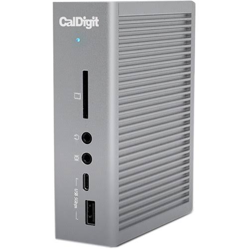 CalDigit TS3Plus-US20-SG Thunderbolt Station 3 Plus with 2m Thunderbolt 3 Cable Male X1, Docking Stations, Universal, Ports 1GB