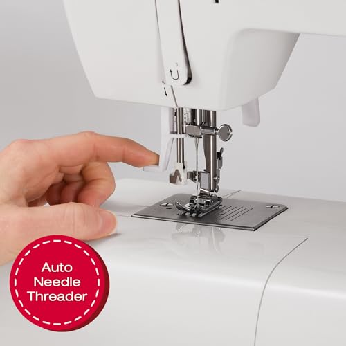 SINGER Tradition 2277 Sewing Machine with Automatic Needle Threader | 97 Stitch Applications, 1-Step Buttonhole