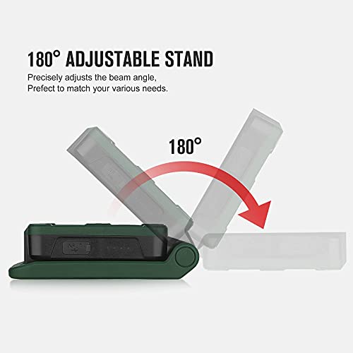 OLIGHT Swivel 400 Lumens Rechargeable COB Work Light with Magnetic Base and Hanging Hook, 180° Rotate and 5 Light Modes Worklight for Car Repair
