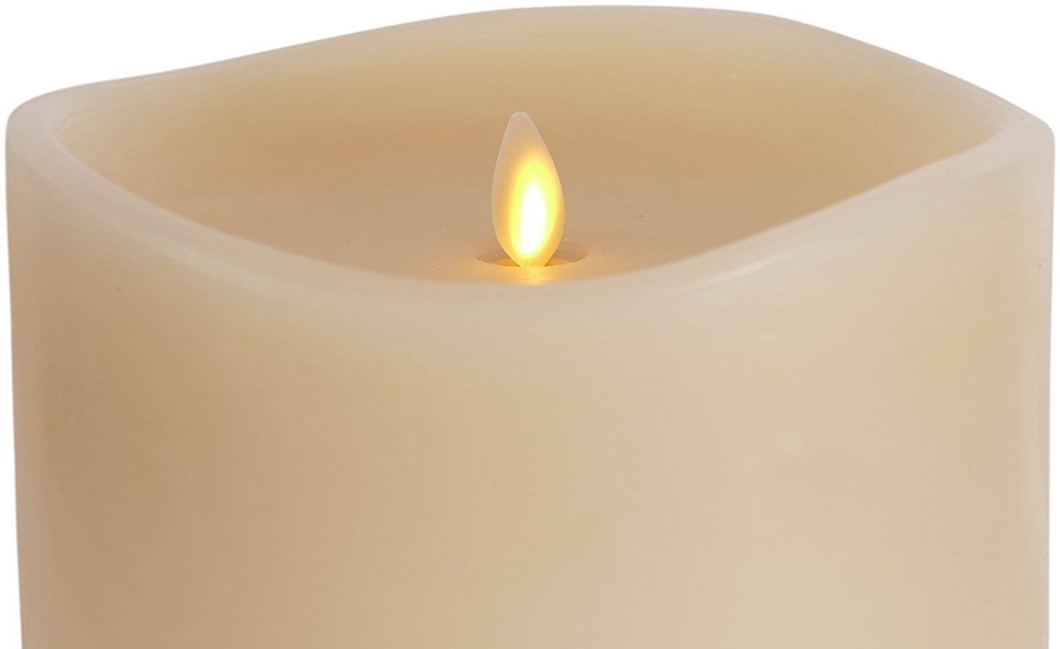 Luminara Flameless Candle - Large Ivory 6 x 6x22