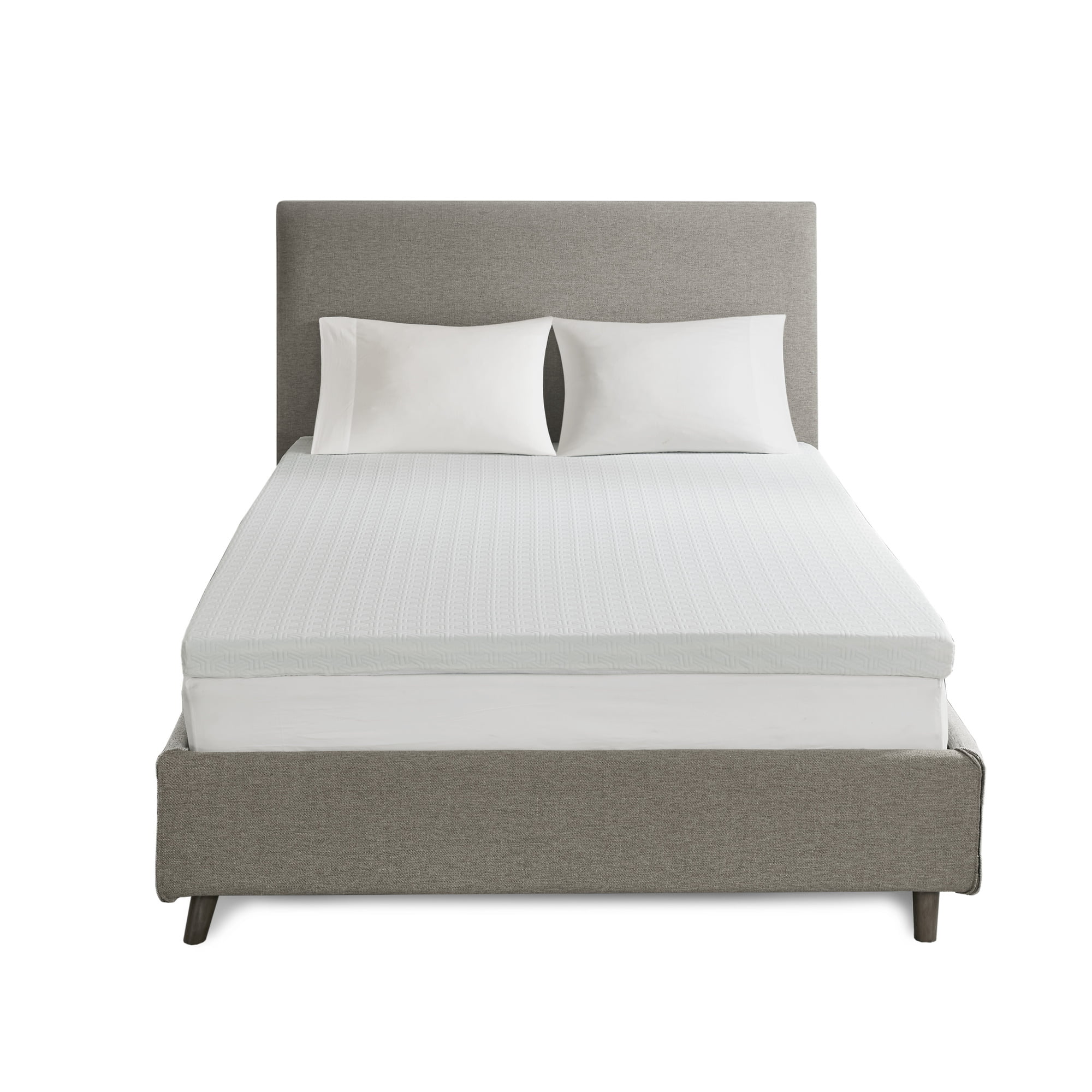 Comfort Classics 3" Gel Memory Foam with 3M Cover Mattress Topper, Full - Curated Treasures Market