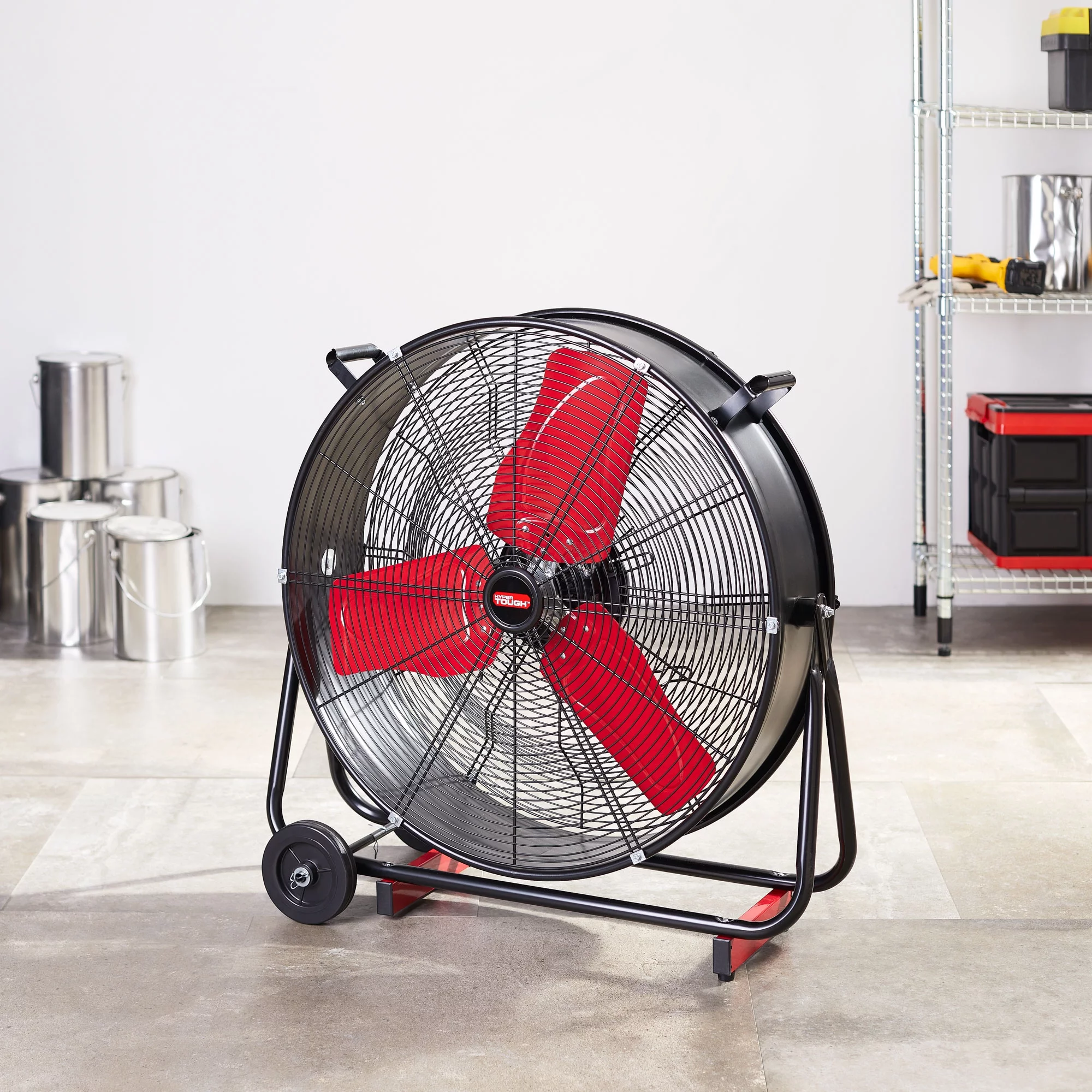 Hyper Tough New High Velocity 24 inch Tilted Drum Fan