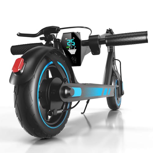 Electric Scooter for Adults, 19/25 Mph Max Speed, 21/25/35 Miles Range,350/500/600W APP Control E-Scooter with 8.5"/10" Inflatable tire