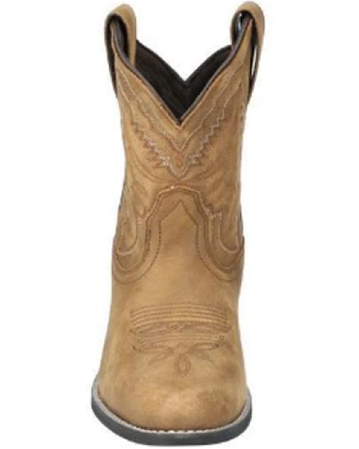 Smoky Mountain Women's Daisy Distressed Western Boot Medium Toe Brown 8 M