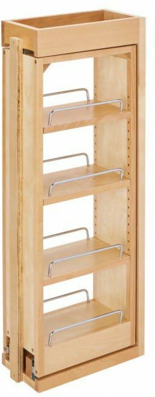 6 in. W x 30 in. H Pull-Out Between Cabinet Wall Filler