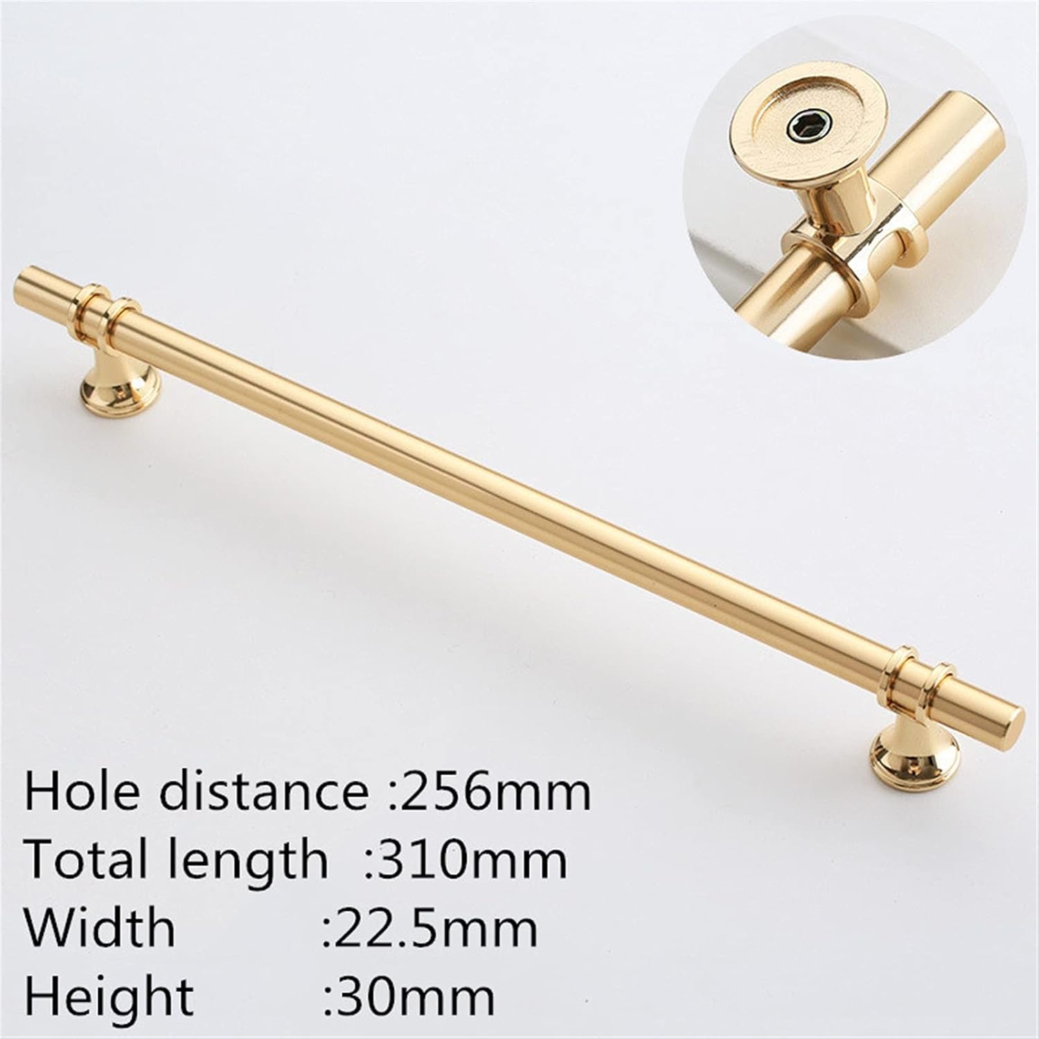 Cabinet Handles/Drawer Pull Modern Zinc Alloy Black Gold Door Handles Kitchen Cabinet Handles Solid Drawer Knobs Fashion Furniture Handle Hardware