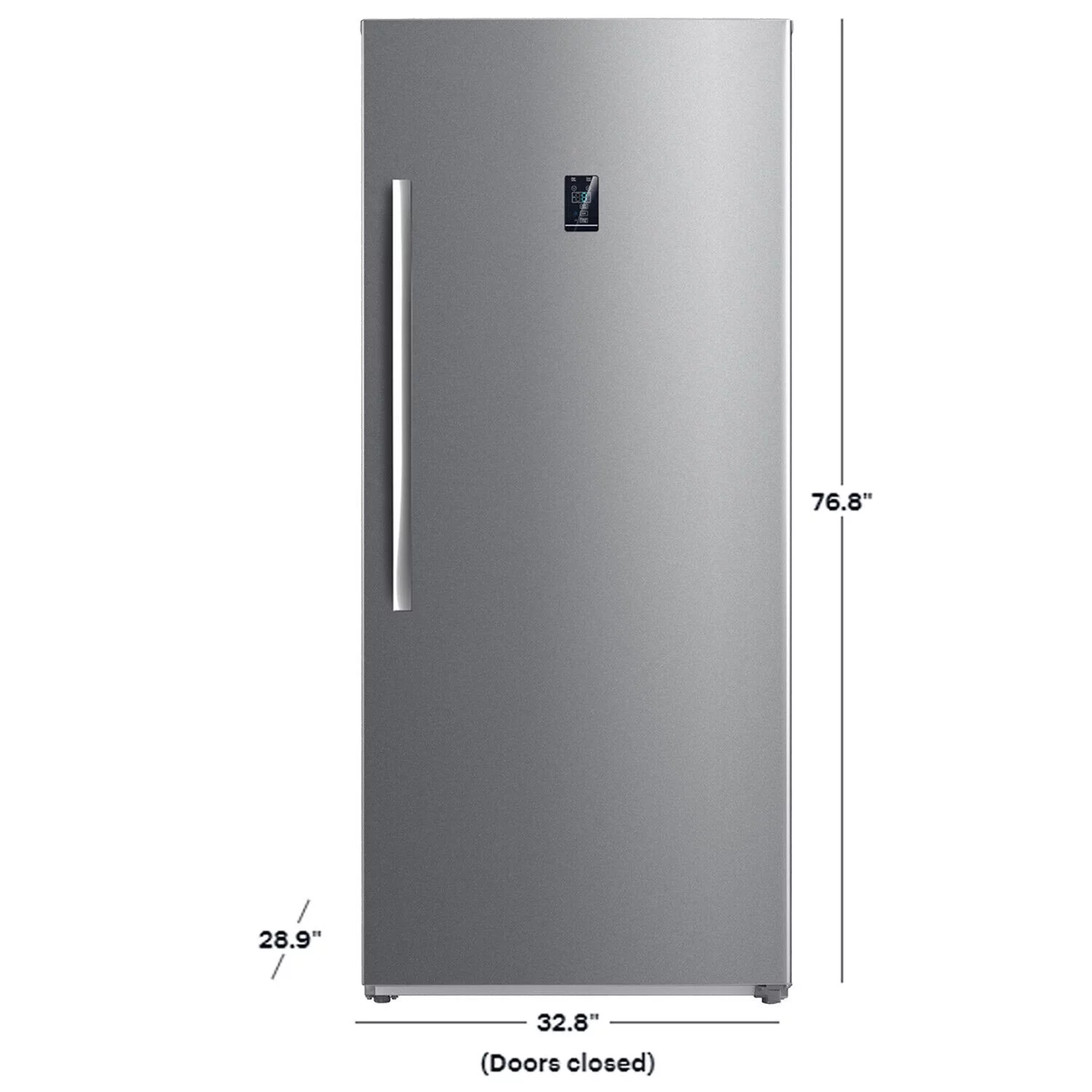 Smad 21 Cu.ft. Upright Convertible Freezer/Refrigerator, Quick Freeze for Garage, Kitchen, Home - Radiant Selections
