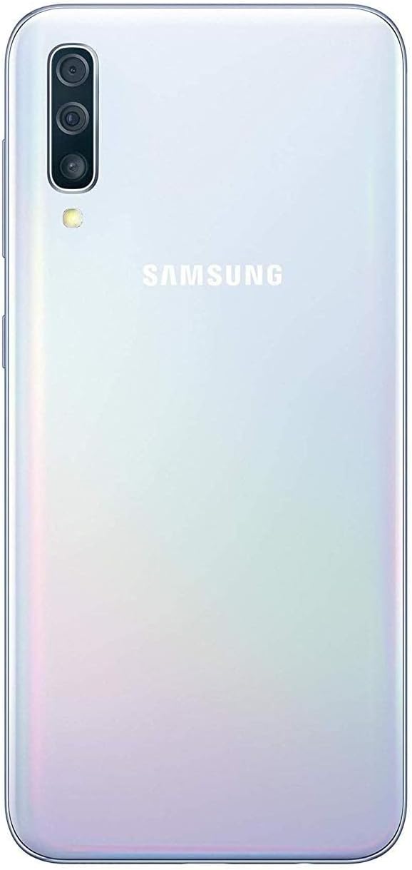 Samsung Galaxy A50 A505G 64GB Duos GSM Unlocked Phone w/Triple 25MP Camera - White (Renewed)
