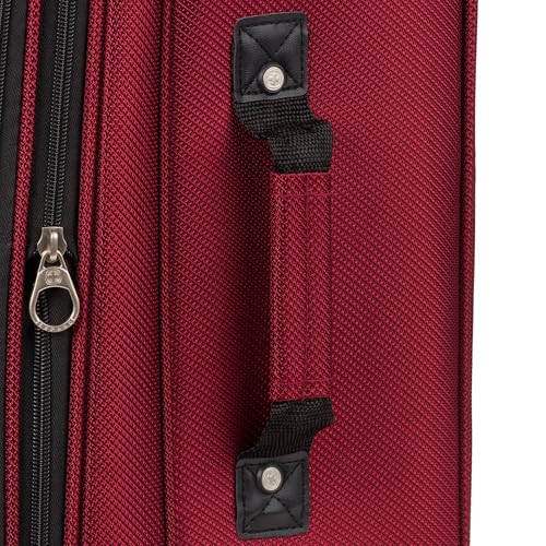 SwissGear Sion Softside Expandable Roller Luggage, Teal, 3 Piece Set (21/25/29)