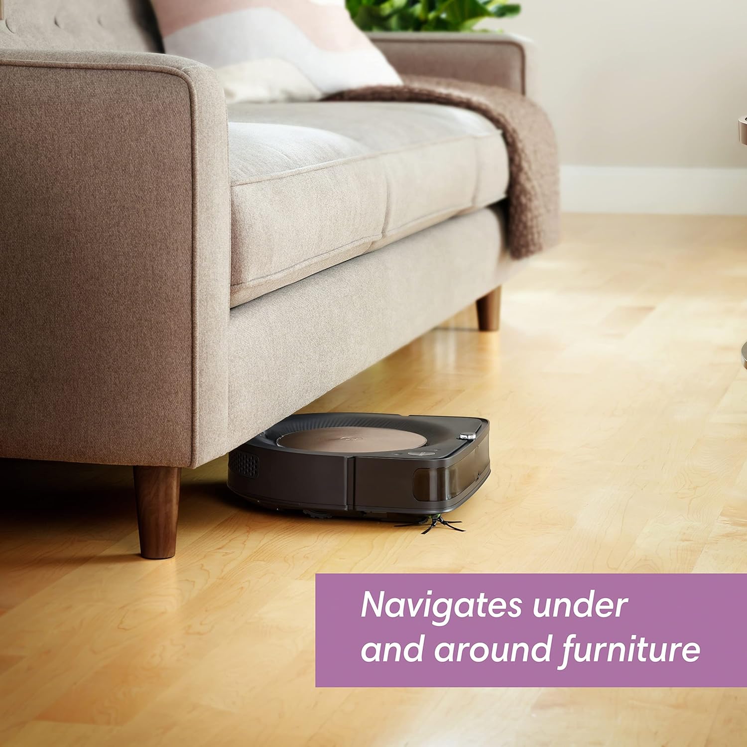 iRobot Roomba s9+ Self Emptying Robot Vacuum - Empties Itself for 60 Days, Detects & Cleans Around Objects in Your Home, Smart Mapping