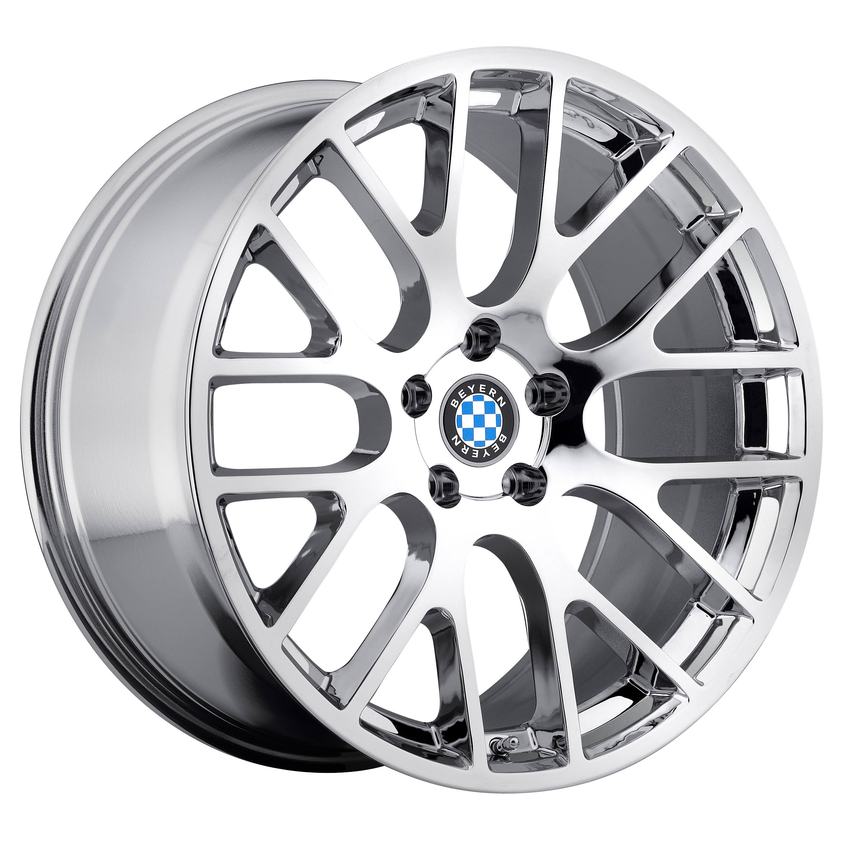 Beyern Spartan Chrome 17x9 5x120 ET40 Rims 1790BYS405120C72