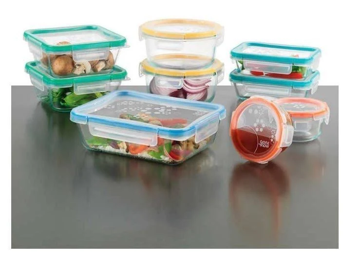 Snapware Pyrex Glass Food Storage Set - 18 count