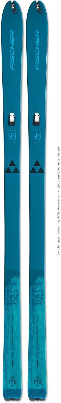 Fischer Sbound 98 Crown/Dual Skin Xtralite Skis · 189 cm