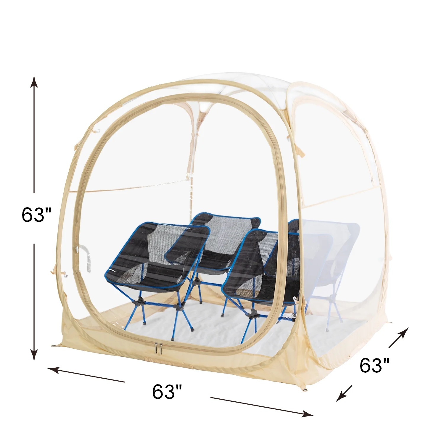 Pop-Up Weatherproof Sport Pod Tent for Camping, Fishing, and Shelter