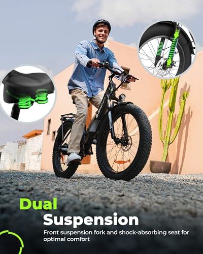 isinwheel M60 Electric Bike for Adults 750W 28mph Ebike with 48V 13Ah Removable Battery, USB Charging Port, 7 Speed Gearshift