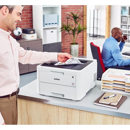 Brother HL-L3230CDW Compact Digital Color Printer Providing Laser Printer Quality Results with Wireless Printing and Duplex Printing