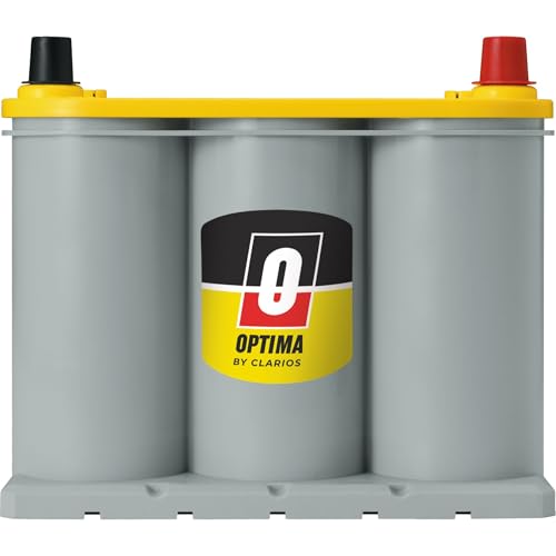 OPTIMA Batteries High Performance D35 YellowTop Dual Purpose Sealed AGM Car, Truck and SUV Battery, 620 CCA, Maintenance Free, Versitile Mounting