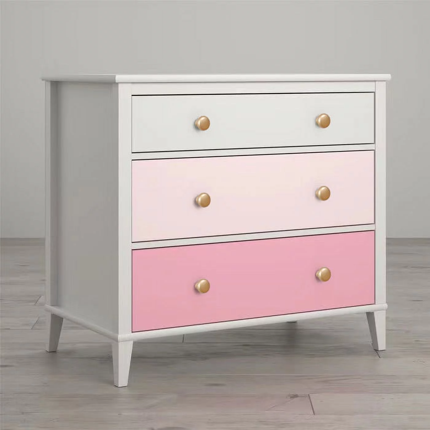White Dressers Chest of Drawers, 3 Drawer White Bedroom Storage Furniture, Drawer Dresser, Unique Dresser, Vanity Dresser, Modern Dresser