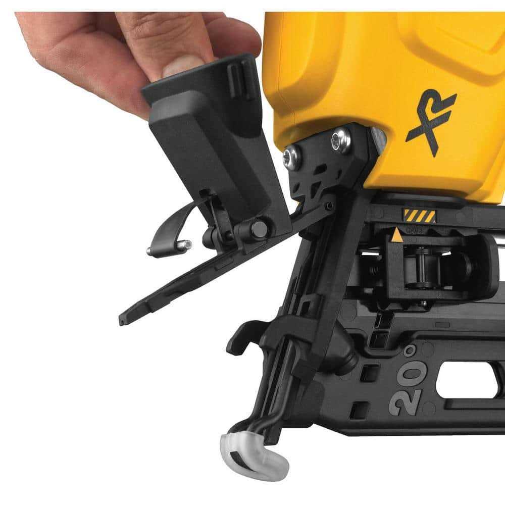 DEWALT 20V MAX XR Lithium-Ion 16-Gauge Cordless Angled Finish Nailer Battery and - Shop Hardware Tools Online Store