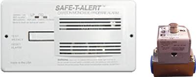 MTI Industries 70-742-R-WT-KIT Carbon Monoxide Propane Alarm White