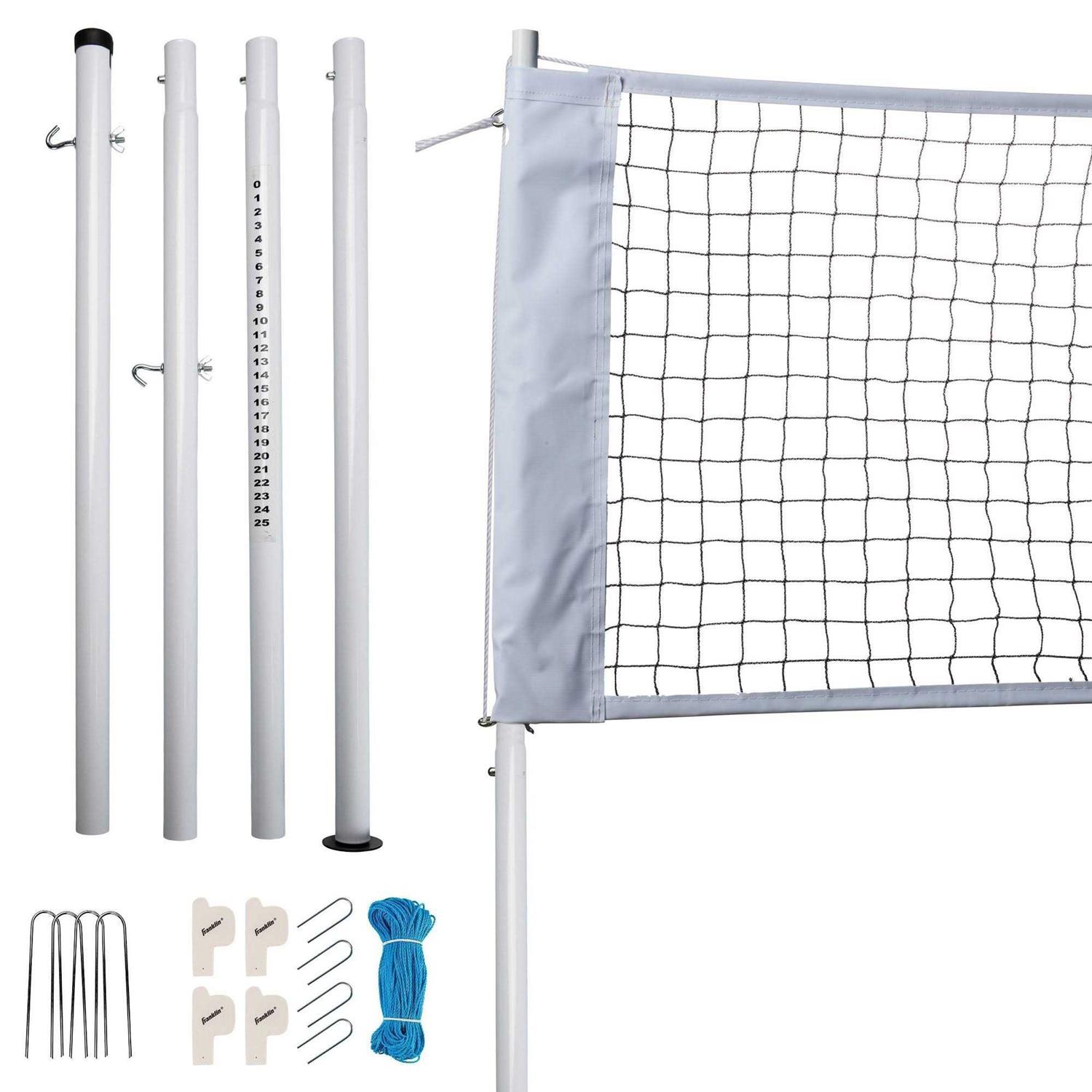 Franklin Sports Steel Volleyball Net System - Sports Supplies Online Store