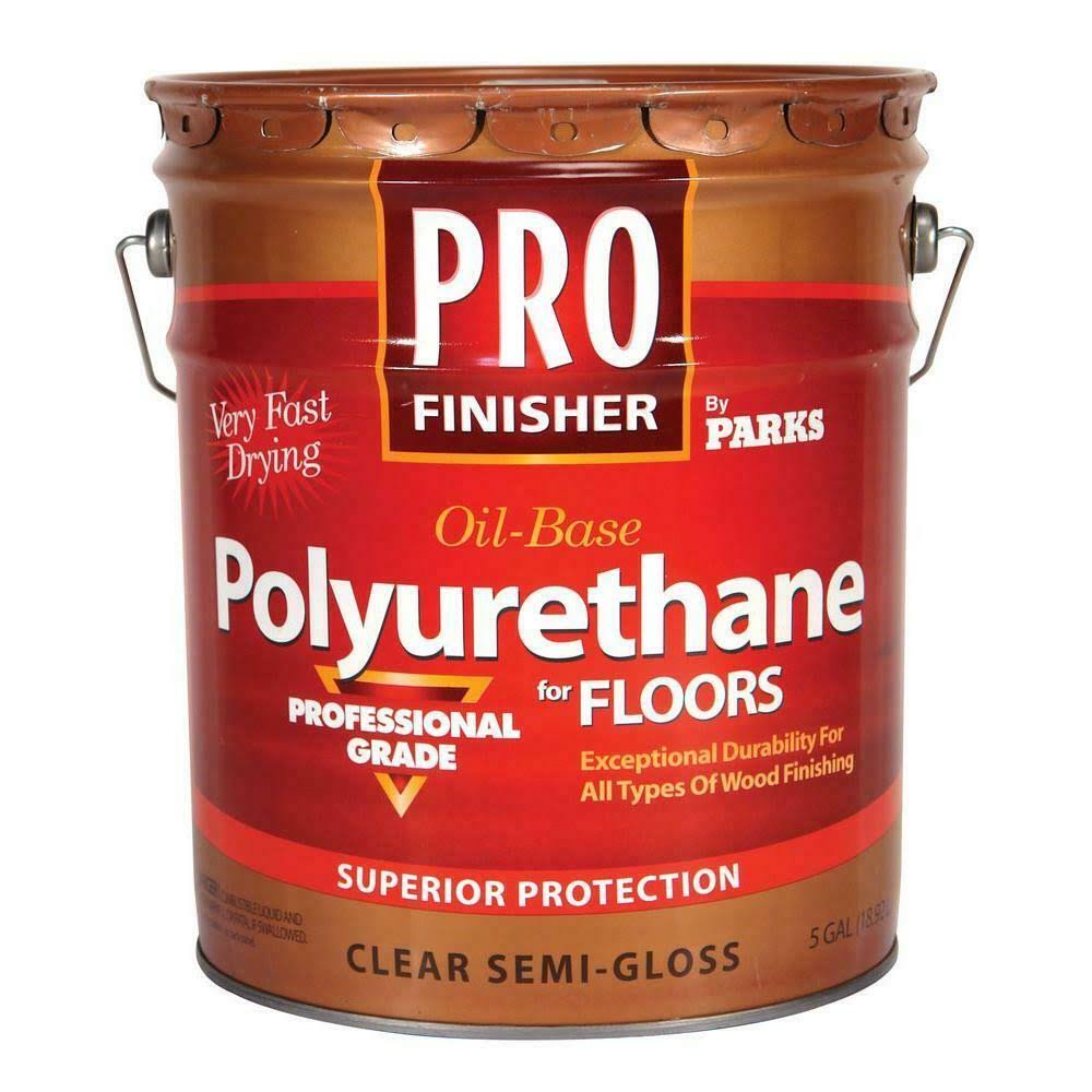 Pro Finisher 1 gal. Clear Gloss 350 VOC Oil-Based Polyurethane for Floors (4-Pack)