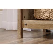 Sauder Adept Storage Credenza - Craftsman Oak