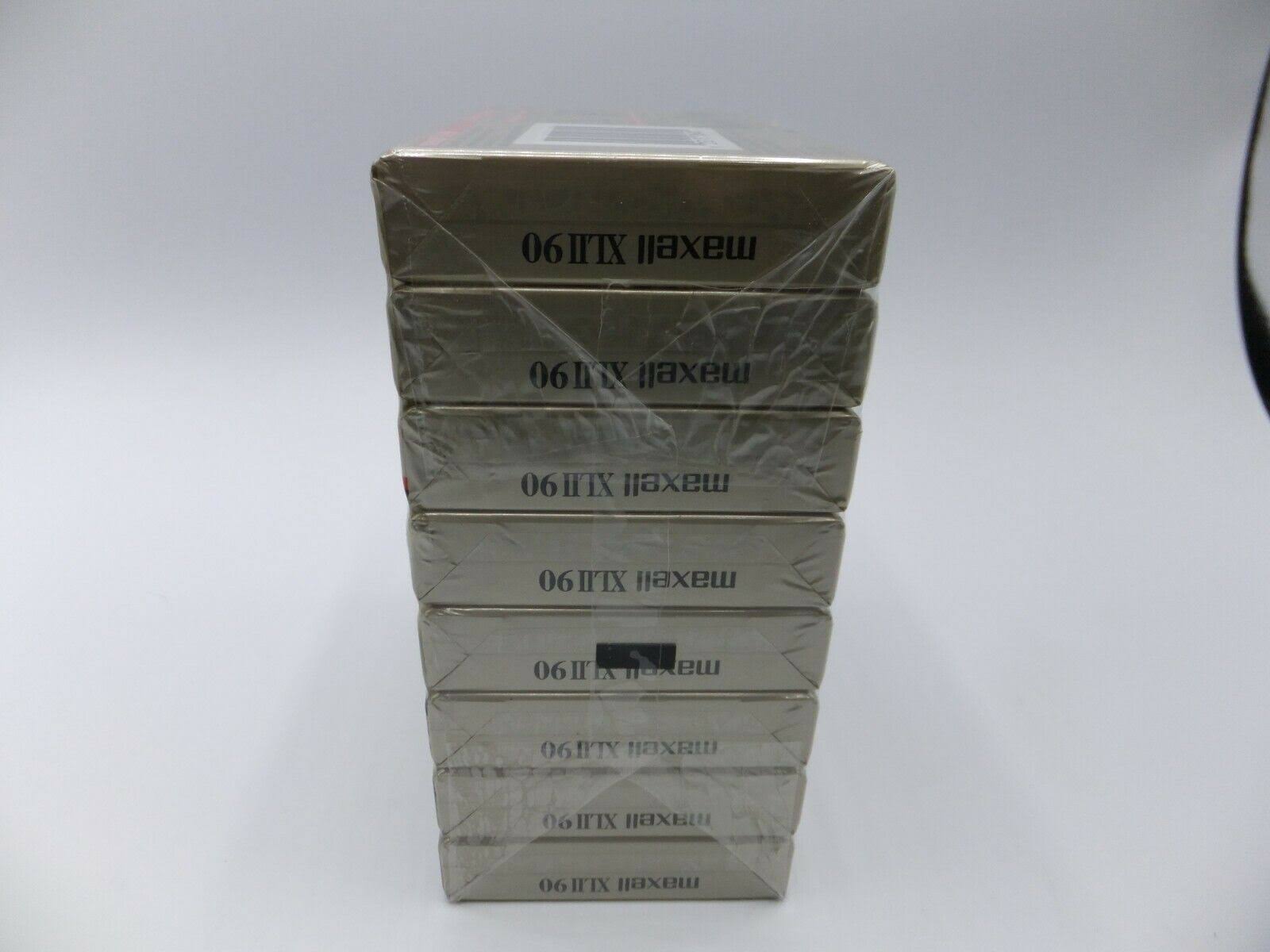 Maxell XLII Audio Cassettes - 8 Pack -90 Minute- High Bias