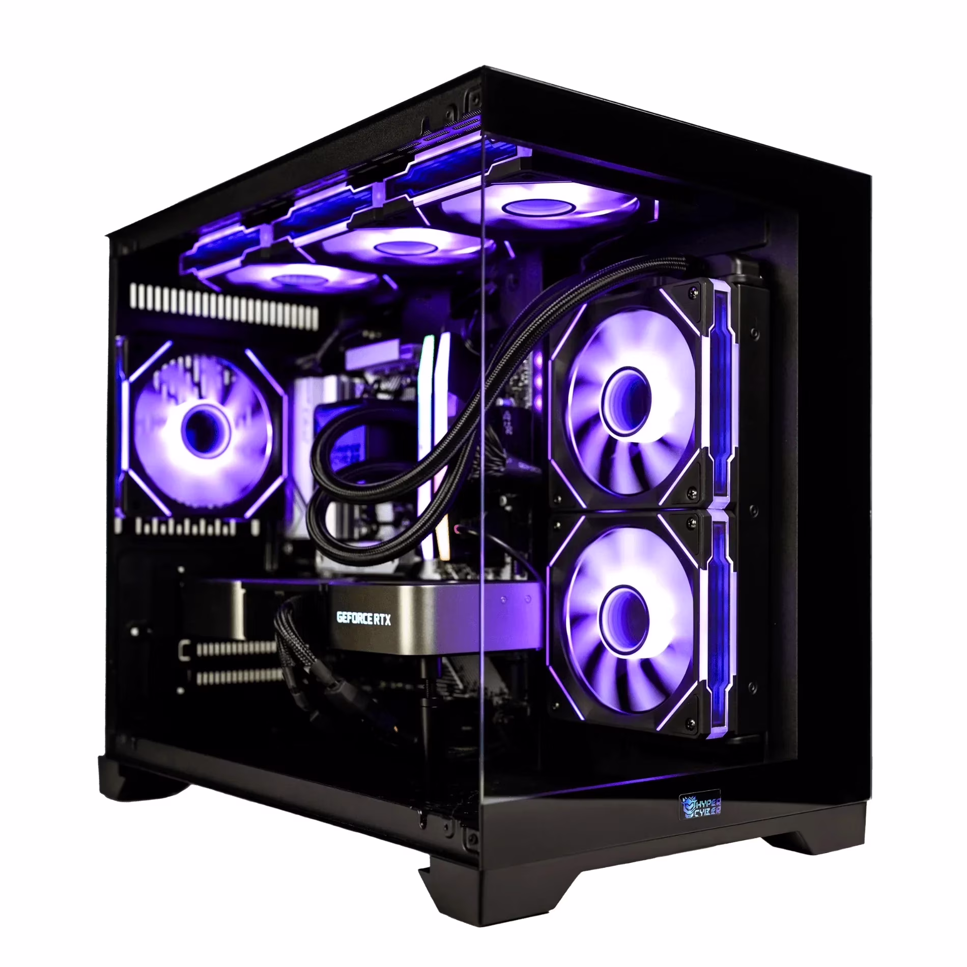 Hyper Cyber Rage | AMD Ryzen 7 9800X3D | NVIDIA GeForce RTX 5070 TI 16GB | Gaming PC